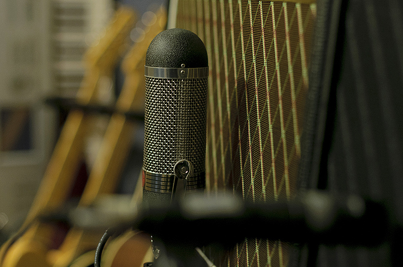 Opname 3: AEA R84 ribbon closeup